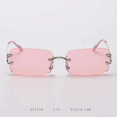 Retro Frameless Sunglasses Lyons Way