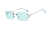 Retro Frameless Sunglasses Lyons Way