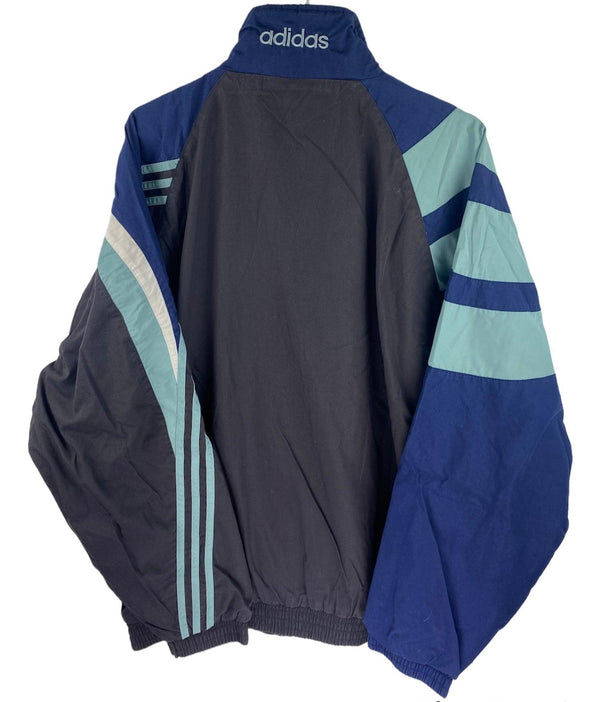 Adidas Jacket Blue Size L Vintage by ADIDAS - available on lyonsway.com for 54.95 . Perfect for 25-55, ADIDAS, BLUE, L, SIZE L .