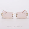 Retro Frameless Sunglasses Lyons Way