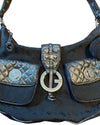 Black Vintage Guess Bag Y2K Monogram Shoulder Bag - Lyons way | Online Handpicked Vintage Clothing Store