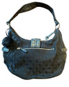 Black Vintage Guess Bag Y2K Monogram Shoulder Bag - Lyons way | Online Handpicked Vintage Clothing Store