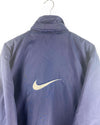 Blue Nike Swoosh Windbreaker Jacket Size L Vintage - Lyons way | Online Handpicked Vintage Clothing Store