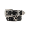 Y2K Skull Belt Pink/Black