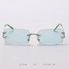 Retro Frameless Sunglasses Lyons Way