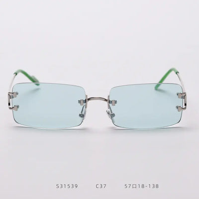 Retro Frameless Sunglasses Lyons Way