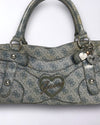 Gray Vintage Guess Bag With Charms by Guess - hand bag available on lyonsway.com for 65.00 . Perfect for Gray .