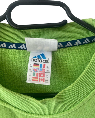 Green Adidas Sweater Size M Vintage by Adidas - available on lyonsway.com for 40.00 . Perfect for GREEN, M, SIZE M, €25-€55 .
