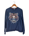 KENZO SWEATER SIZE S BLUE - Lyons way | Online Handpicked Vintage Clothing Store