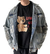 LYONS WAY TEDDY BEAR SWEATER BLACK - Lyons way | Online Handpicked Vintage Clothing Store