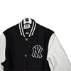 Yankees Vintage Varsity Baseball Jacket Wool Black Size M