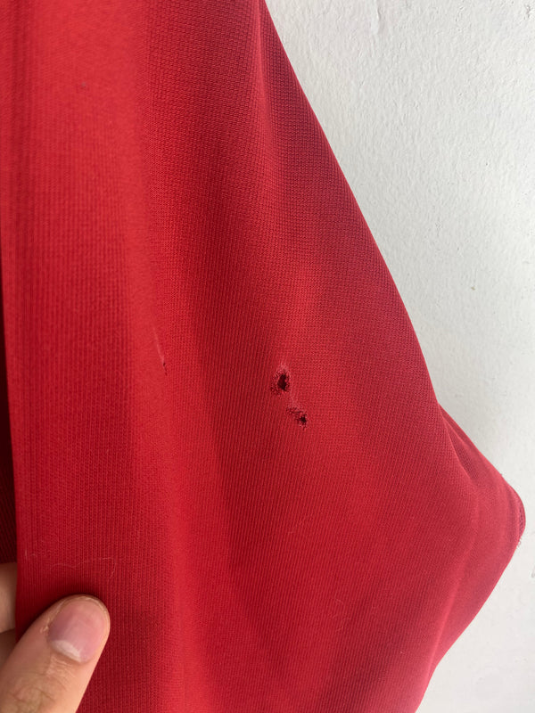 Nike Red Centre Swoosh Hoodie Vintage Size L by NIKE - hoodie available on lyonsway.com for 65.00 . Perfect for L, NIKE, RED, size L, €55-€75 .