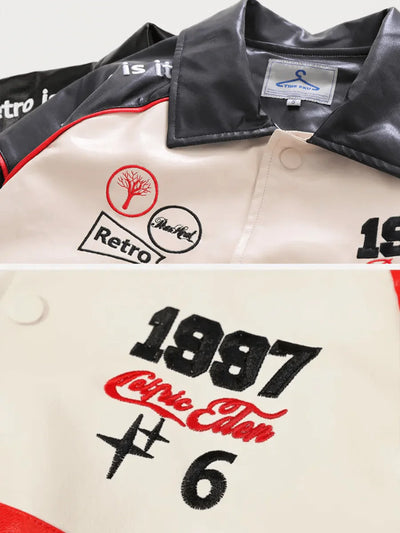 PeaHeat Motorcycle Jacket by Lyons way | Online Handpicked Vintage Clothing Store - available on lyonsway.com for 121.25 . Perfect for .