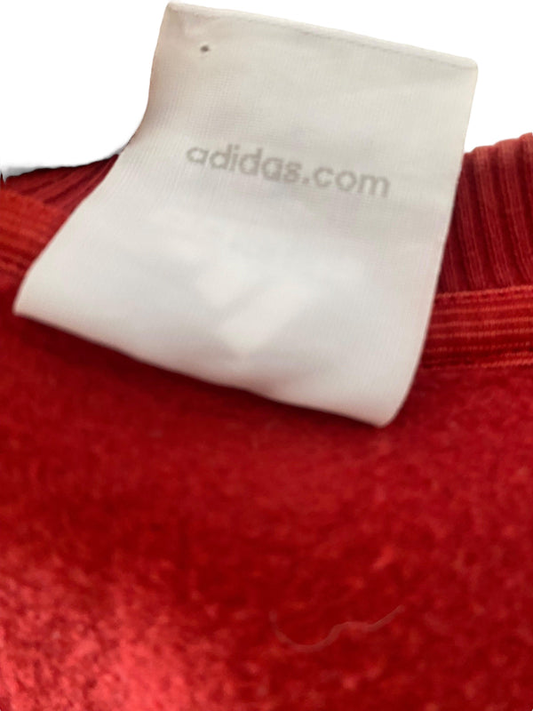 Red Vintage Adidas Logo Sweater Size L by ADIDAS - available on lyonsway.com for 55.00 . Perfect for ADIDAS, RED, size L, €25-€55 .