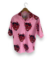 Samurai Pink Blouse Vintage Size M | Lyons Way - Lyons way | Online Handpicked Vintage Clothing Store