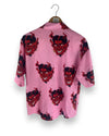 Samurai Pink Blouse Vintage Size M | Lyons Way - Lyons way | Online Handpicked Vintage Clothing Store