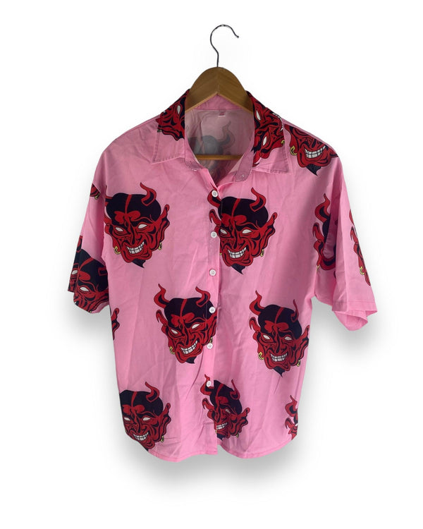 Samurai Pink Blouse Vintage Size M | Lyons Way by OTHER BRANDS - available on lyonsway.com for 44.95 . Perfect for OTHER BRANDS, PINK, SIZE M, €25-€55 .
