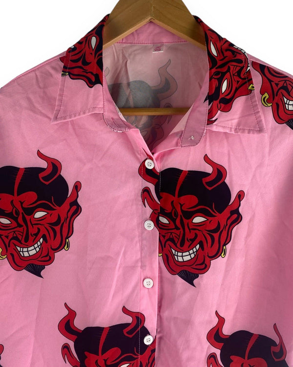 Samurai Pink Blouse Vintage Size M | Lyons Way by OTHER BRANDS - available on lyonsway.com for 44.95 . Perfect for OTHER BRANDS, PINK, SIZE M, €25-€55 .