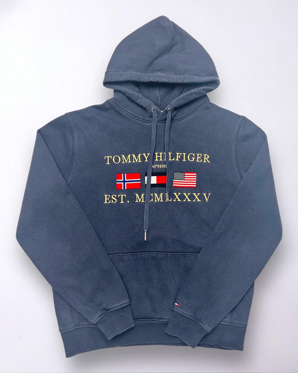 Tommy Hilfiger Vintage Flag Hoodie Size M