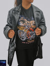 Vintage Black Leather Jacket Size M by Lyons way | Online Handpicked Vintage Clothing Store - available on lyonsway.com for 64.95 . Perfect for BLACK, M, OTHER BRANDS, SIZE M, €55-€75 .