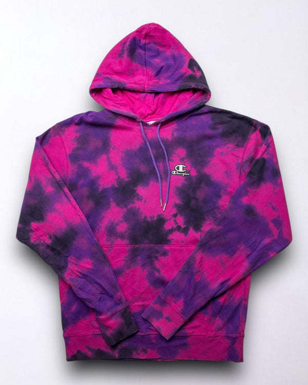Vintage Champion Tie-Dye Hoodie Size M by Champion - Hoodie available on lyonsway.com for 45.00 . Perfect for .