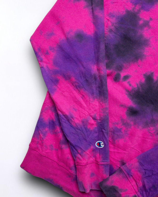 Vintage Champion Tie-Dye Hoodie Size M by Champion - Hoodie available on lyonsway.com for 45.00 . Perfect for .