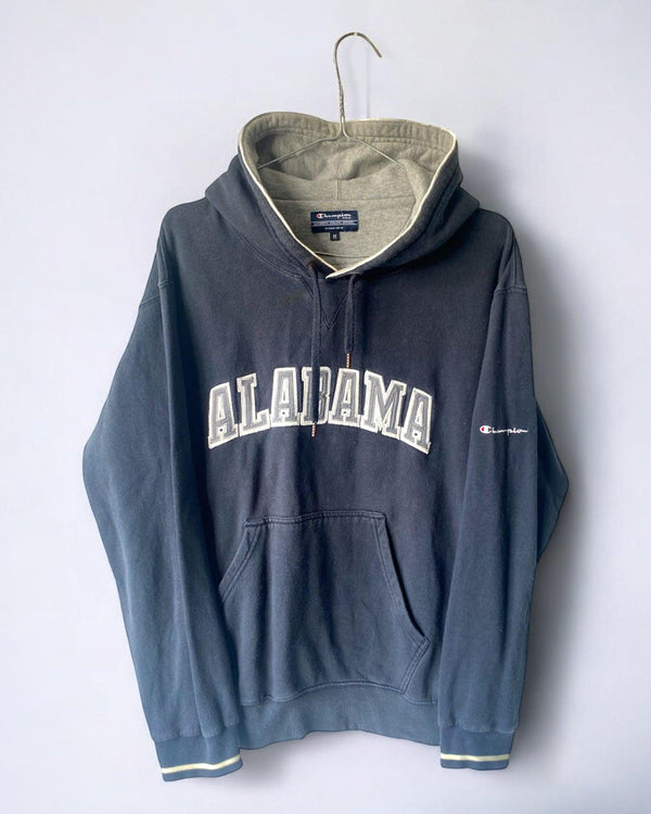 Vintage Champion USA College Hoodie Size M Lyons way Online Handpicked Vintage Clothing Store