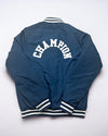 Vintage Champion Varsity Jacket Size L by Champion - Jacket available on lyonsway.com for 60.00 . Perfect for BLUE,CHAMPION,L,size L .