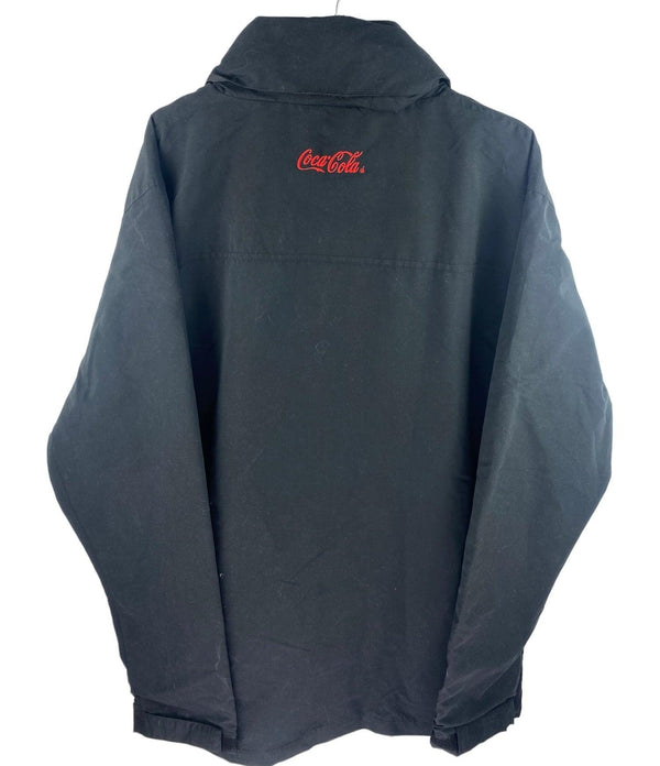 Vintage Coca Cola Jacket Black Size L by COCA COLA - Windbreaker available on lyonsway.com for 44.95 . Perfect for 25-55, BLACK, OTHER BRANDS .
