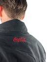 Vintage Coca Cola Jacket Black Size L - Lyons way | Online Handpicked Vintage Clothing Store