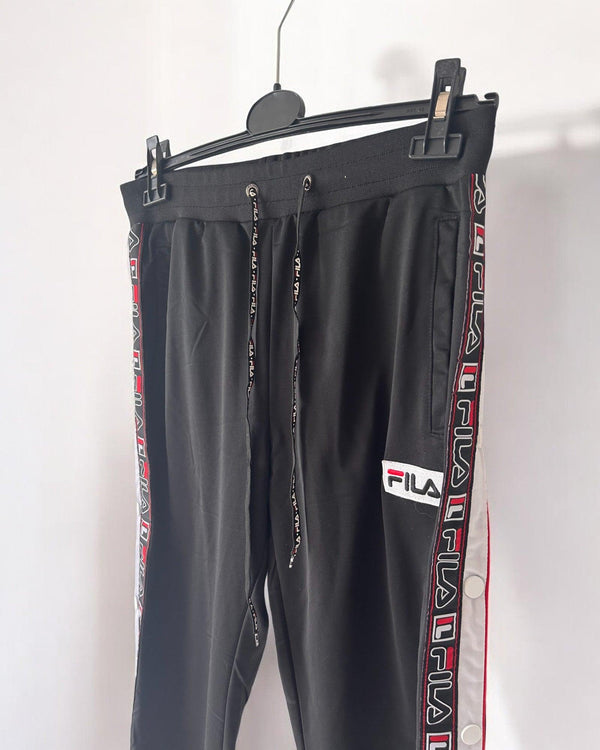 Vintage Fila Trackpants Size M Black