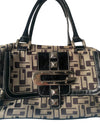 Vintage Guess Bag Beige Black - Lyons way | Online Handpicked Vintage Clothing Store