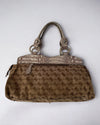 Vintage Guess Bag Beige Monogram Ultra Rare