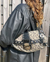 Vintage Guess Bag Beige Monogram - Y2K Classic Elegance | Lyons Way - Lyons way | Online Handpicked Vintage Clothing Store