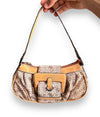 Vintage Guess Bag Beige Monogram Y2K Hand Bag - Lyons way | Online Handpicked Vintage Clothing Store