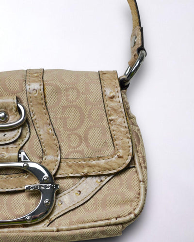 Vintage Guess Bag Beige Retro Y2K by Guess - Shoulder Bag available on lyonsway.com for 144.95 . Perfect for .