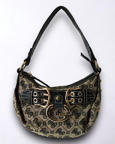 Vintage Guess Bag Gold Retro Y2K by Guess - Shoulder Bag available on lyonsway.com for 139.95 . Perfect for .
