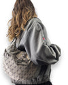 Vintage Guess Bag Grey Large Monogram | Lyons Way - Lyons way | Online Handpicked Vintage Clothing Store