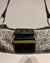 Vintage guess bag grey monogram hand bag - Lyons way | Online Handpicked Vintage Clothing Store