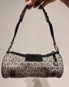 Vintage guess bag grey monogram hand bag - Lyons way | Online Handpicked Vintage Clothing Store