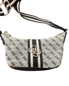 Vintage Guess Bag Grey Monogram - Lyons way | Online Handpicked Vintage Clothing Store