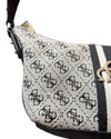 Vintage Guess Bag Grey Monogram - Lyons way | Online Handpicked Vintage Clothing Store