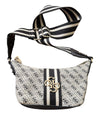 Vintage Guess Bag Grey Monogram - Lyons way | Online Handpicked Vintage Clothing Store