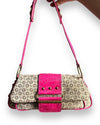 Vintage Guess Bag Grey With Pink by Guess - available on lyonsway.com for 84.95 . Perfect for GREY, GUESS, €75-€100 .