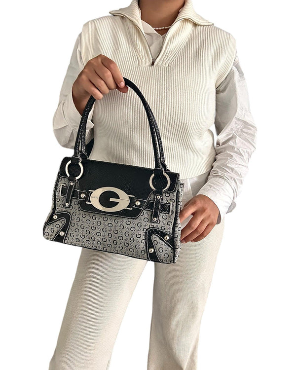Vintage Guess Bag Monogram by Lyons way | Online Handpicked Vintage Clothing Store - available on lyonsway.com for 84.95 . Perfect for GREY, GUESS, €75-€100 .