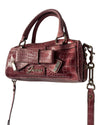 Vintage Guess Bag Rare Leather - Lyons way | Online Handpicked Vintage Clothing Store