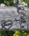 Vintage Guess Bag With Charms - Lyons way | Online Handpicked Vintage Clothing Store