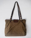 Vintage Guess Tasche Schultertasche Y2K Beige