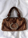 Vintage Guess Bag Y2K Monogram by Guess - available on lyonsway.com for 145.00 . Perfect for BROWN, GUESS, ULTRA RARE, €100-€125 .