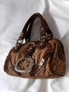 Vintage Guess Bag Y2K Monogram by Guess - available on lyonsway.com for 145.00 . Perfect for BROWN, GUESS, ULTRA RARE, €100-€125 .